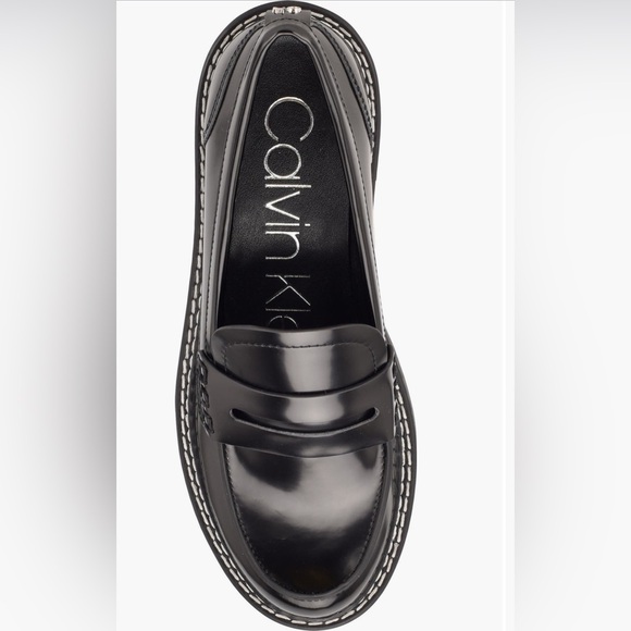 Calvin Klein Suzie Penny Loafers. Size 9 - Picture 4 of 10